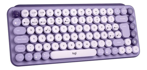 Teclado Logitech Pop Keys Lavander 1