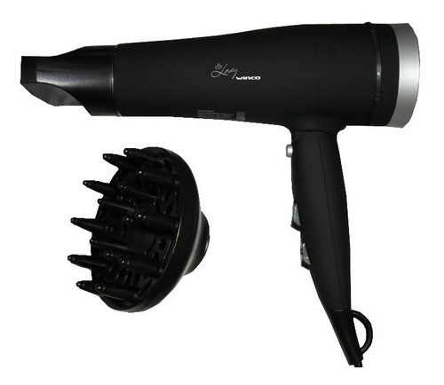 Secador De Pelo Profesional W 98 Con Difusor 2000w