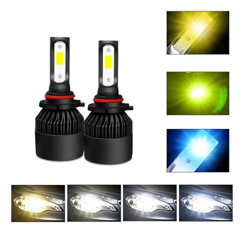 * Kit De Faros Led Para Coche H4 H1 H7 H11 9005 Hb3 9006