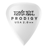 Uñetas Ernie Ball Prodigy Blancas 2.0mm Individual 1 U