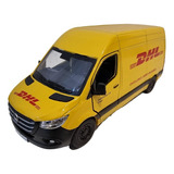 Carrinho De Metal Dhl Transportadora Express Sprinter Delive Cor Amarelo