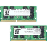 Memoria Ram 32gb Mushkin Essentials  Ddr4 Dram  (2x16gb) Sodimm Kit  2133mhz (pc4-17000) Cl-15  260-pin 1.2v 