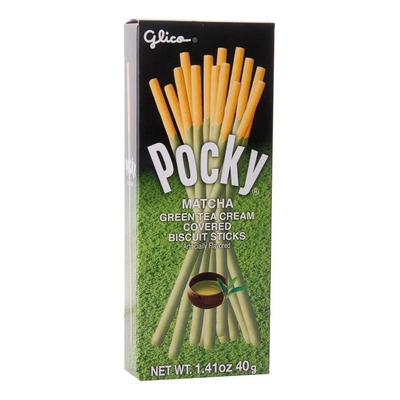 Glico Pocky Dulce Japonés Galleta Sabor Té Verde Línea St. Patrick 40g | MercadoLibre