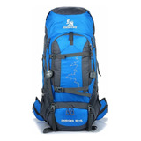 Mochila Trekking 80+5 Litros Impermeable Mochilas Camping