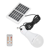 Bombilla Solar Led De 7 W, 5 Engranajes, Luz Positiva Contro