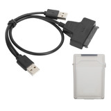 Adaptador De Disco Duro 2.5, Cable Sata Hdd/ssd De Doble Pue