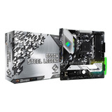 Placa Mãe Asrock B550m Steel Legend Am4 Ddr4 Matx 3200mhz