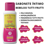 Bebeloo Tutti Frutti Com Sensação De Maciez Sabonete Íntimo!