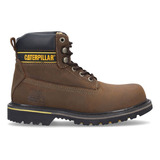 Bota Caterpillar Piel Holton St 4m4 Hombre Original 3413807