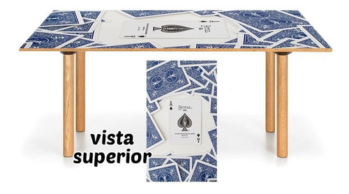 Vinilo Para Mesa Poker Cartas Casino Juego Diversion M1