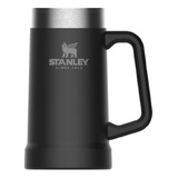 Caneca Térmica Stanley Inox 710ml Cerveja Gin Uísque Gelada Cor Preto Liso