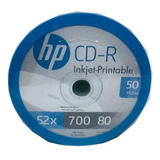 Cd-r Hp Printable Full Face Blanco 250 Piezas.