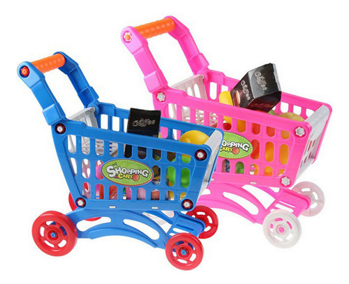 Carrinho De Compras Para Crianças Push Toy