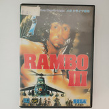 Jogo Rambo 3 Original Japonês Megadrive Na Caixa