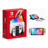 Nintendo Switch Oled 64gb Standard Preto E Branco