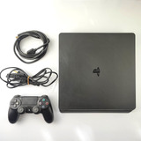 Playstation 4 Ps4 Sony Slim 500gb Preto