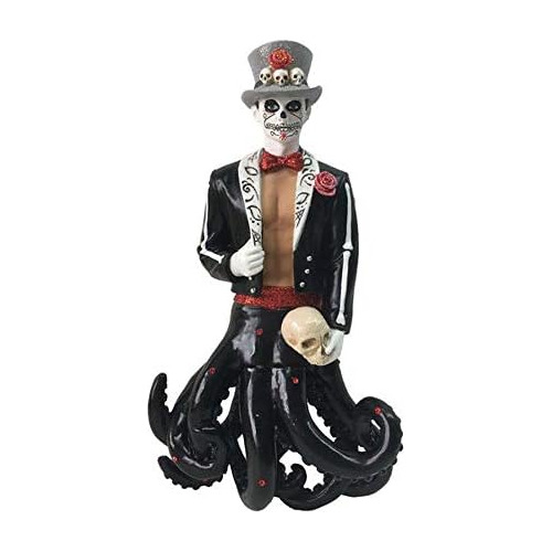 Calavera Day Of The Dead Merman Christmas Ornament 5555...