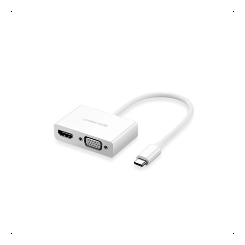 Hub Adaptador Usb-c A Hdmi 4k+vga 2-1 Ugreen