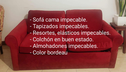 Sillón Cama Dos Cuerpos - Impecable