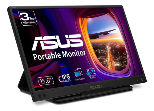 Monitor Portátil Asus Zenscreen Mb166c Led 15.6 , Full Hd