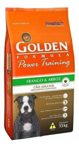 Ração  Golden Power Training Cães Adultos 15kg