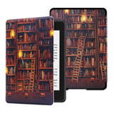 Capa Protetora Kindle Couro Paperwhite 10ª Geração Library