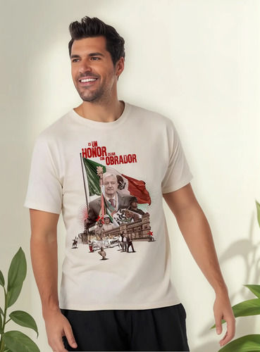 Playeras Amlo Lopez Obrador Diseño 16 Presidente Peje Beloma