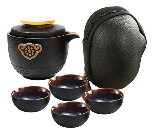 Juego De Té Chino Portátil De Kongfu, Juego De Té De