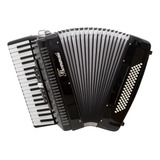 Acordeon 80 Baixos 37 Teclas Ta 8009 Preto Thommasi [f097]