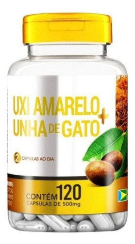  Planta Medicinal U.xi. Unha De .g.a.t.o 120 Capsulas