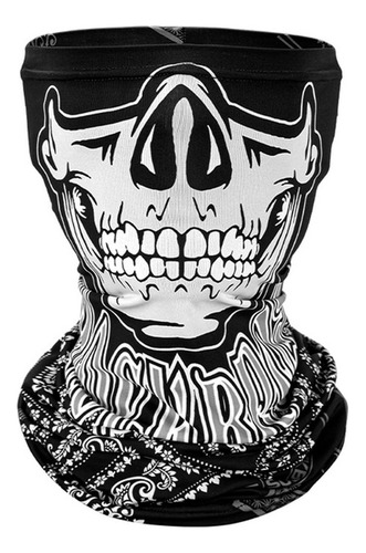 Bandana Deportiva Proteccion Ultravioleta Calavera