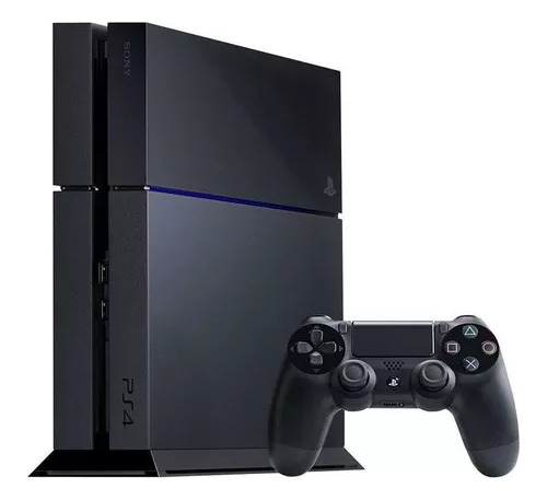 Playstation 4 Standard, 500 Gb, Color Negro, Con 3 Juegos.