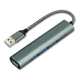 Hub Usb 3.0 De 4 Puertos Ultra Delgado Y Portátil Para iMac 