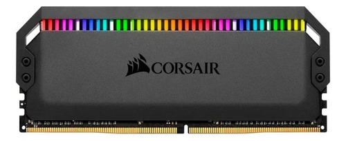 Memoria Ram Dominator Platinum Rgb Gamer Color Negro 16gb 2 Corsair Cmt16gx4m2c3200c16