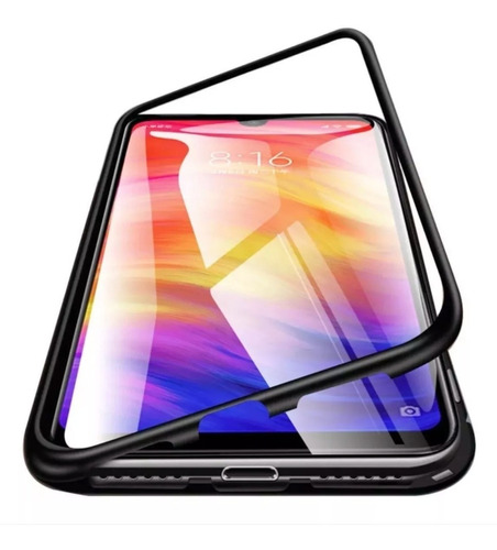 Funda Metal Magnetica Vidrio Para Samsung A10s