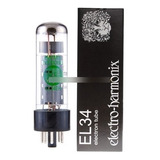 Electro Harmonix El34 Valvula Color Transparente