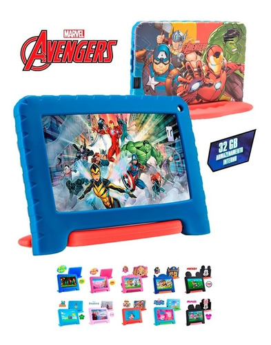 Tablet Infantil 32gb Youtube Netflix Para Crianças Original