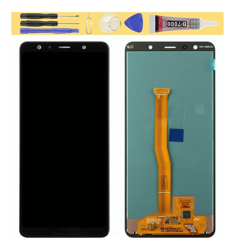 1 Pantalla Táctil Lcd Para Samsung Galaxy A7 2018 Sm-a750g