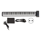 Piano Enrollable, 88 Teclas, Bluetooth, Función Midi, Táctil