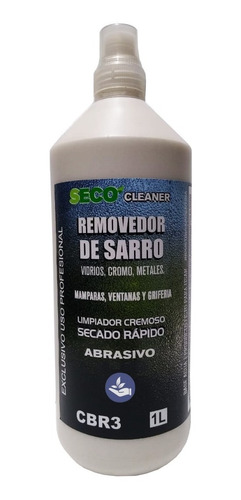 Pulido Limpieza Vidrio Sarro Pintura Espejos 1l 2fieltro