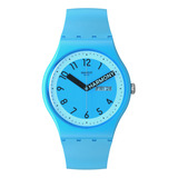 Reloj Swatch Proudly Blue So29s702