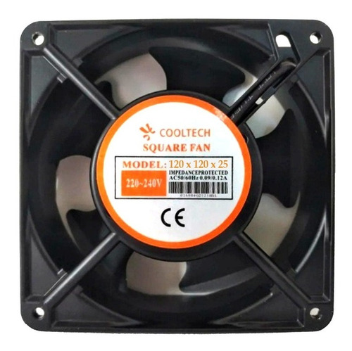 Cooler Fan Ventilador Cooltech Buje 12 X 2.5cm 220v G2122-h