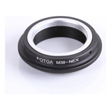 Anel Adaptador Lente M39 Leica P/ Camera Sony Nex E-mount
