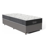 Cama Box E Colchão Solteiro King D33 Confort 96x203x57cm