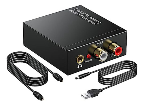 Convertidor De Audio Digital A Analógico Dac De 192 Khz, Tos