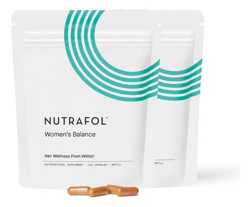 Suplemento Nutrafol Crecimiento Del Cabello Para 45 Años 2p