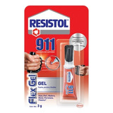 Pegamento Resistol 911 Flex Gel 3gr - Resistente Al Agua