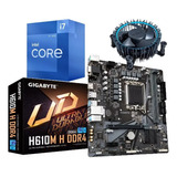 Combo Board H610m Procesador Intel Core I7 12700 Pc