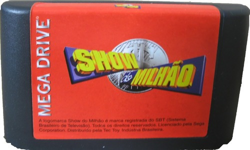 Jogo De Mega Drive, Show Do Milhão, Sega