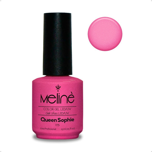 Esmalte Meline Nuevos Colores Gel Uv/led  Semip. X 15 Ml